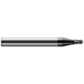 Harvey Tool Miniature End Mill - Ball - Stub & Standard, 0.1250" (1/8), Material - Machining: Carbide 50908-C4